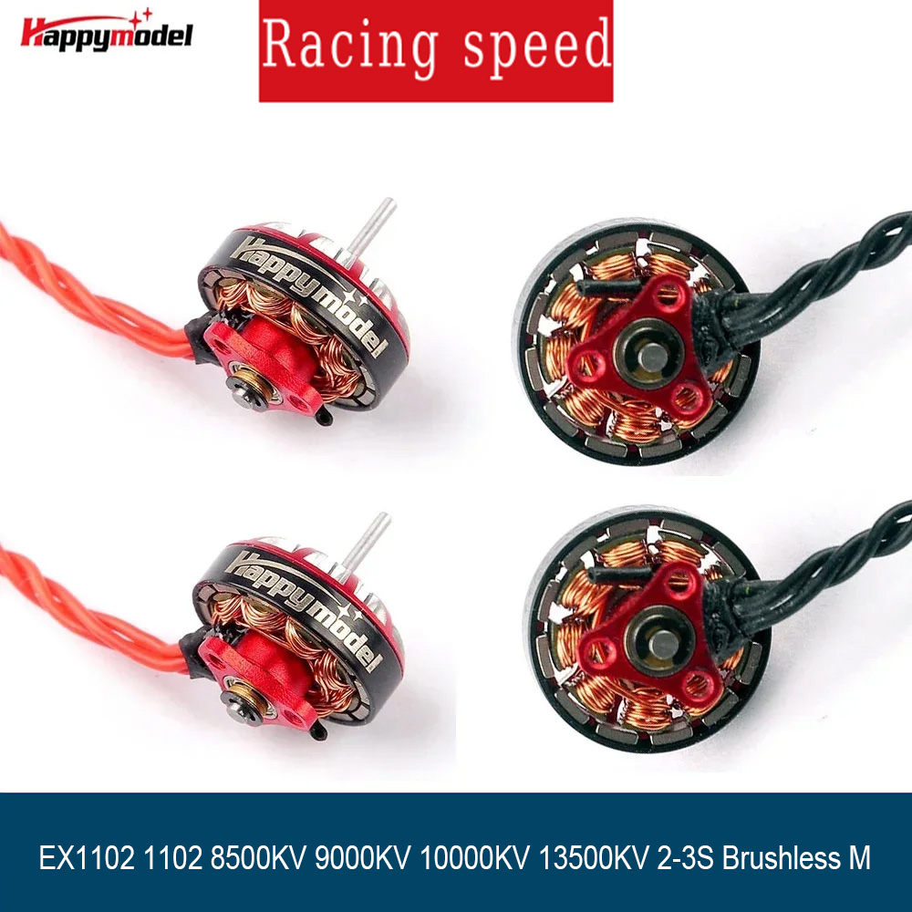 Drone Battery 3S - 4 Peças HappyModel EX1102 1102 8500KV