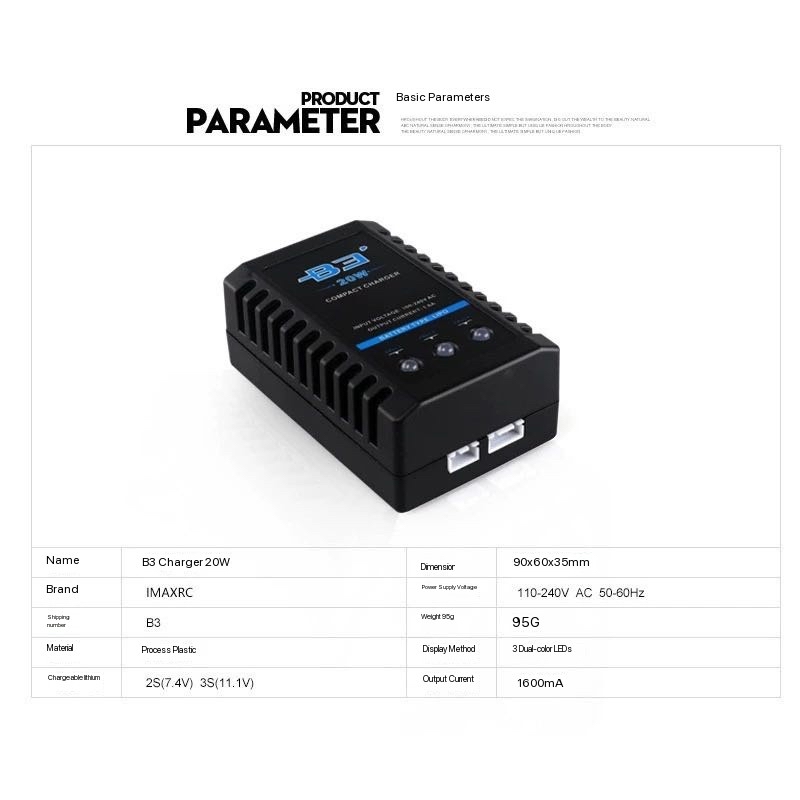 Carregador Balanceador Simples - Drone Battery 3S avaliação e preço