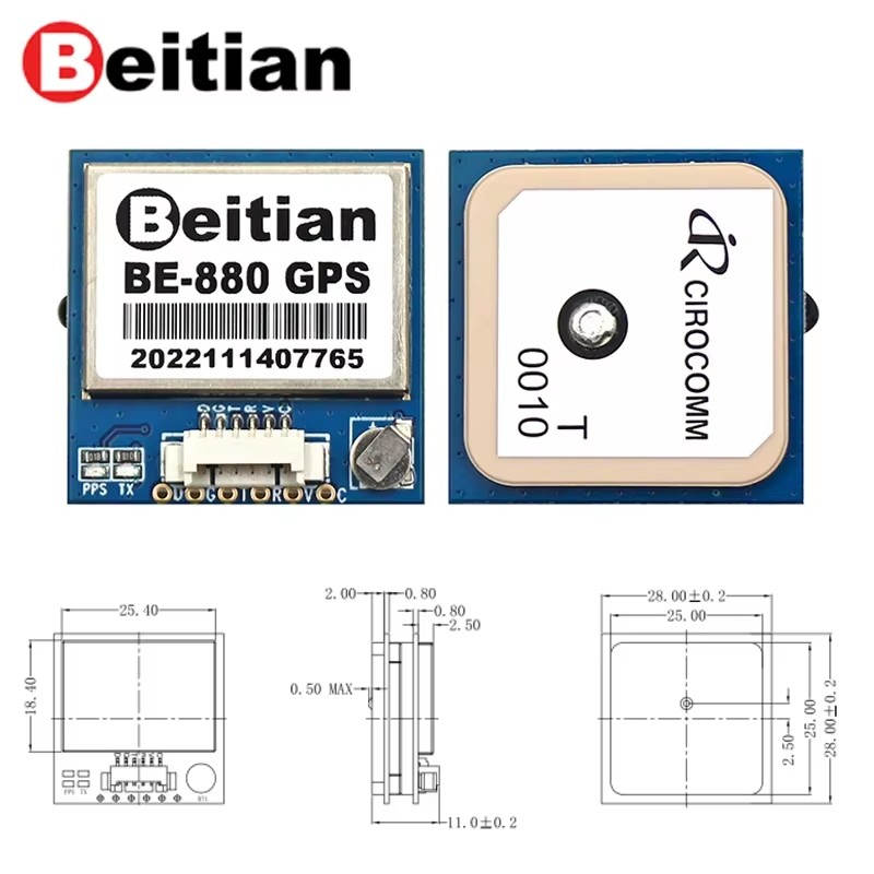 Módulo GPS Beitian BE-180 BE-2 - Drone Battery Plate avaliação e preço