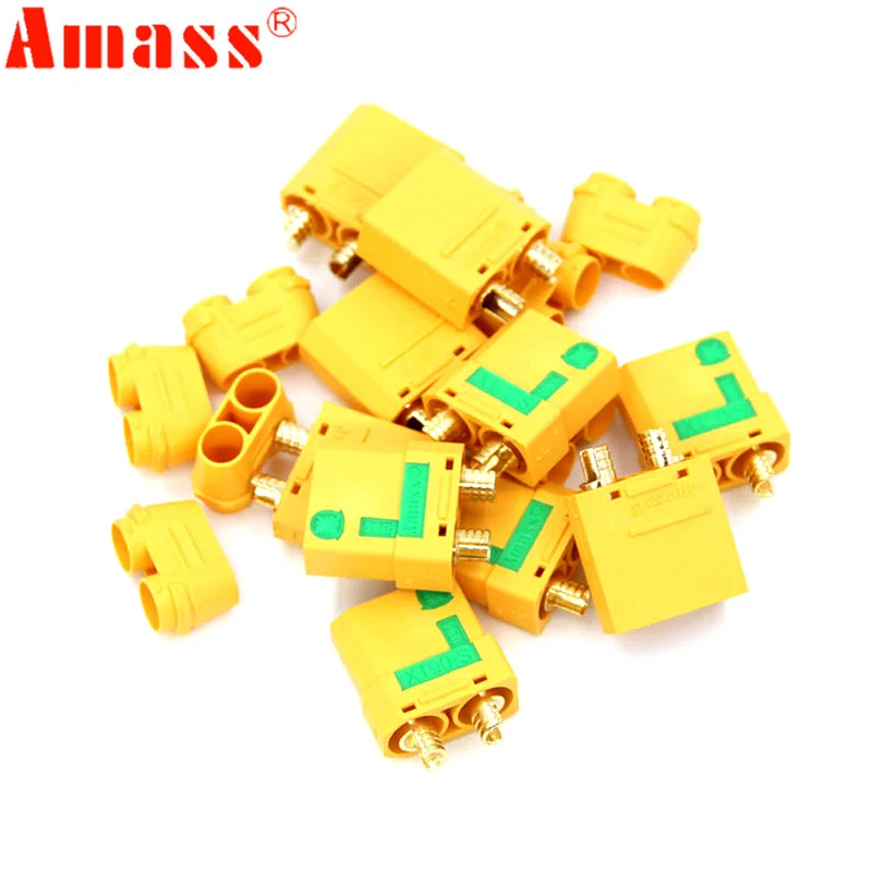 Amass-XT90S Conector de bala m - Drone Battery Plate avaliação e preço