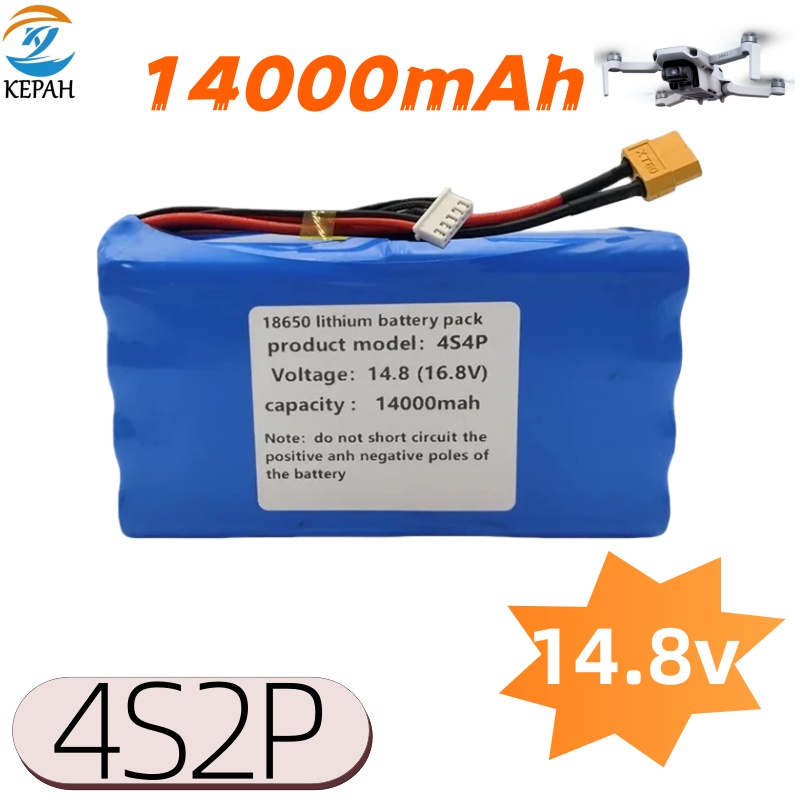 14.4v ~ 16.8v 14000mah 4s4p 14 - Drone Battery Bag avaliação e preço